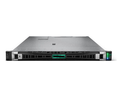 The HPE ProLiant DL360 Gen11 is a powerful 1U rack server tailored for enterprise workloads, designed with Intel Xeon processors, DDR5 memory, and scalable storage options. With robust remote management via HPE iLO and a compact yet high-density chassis supporting up to 8x 2.5" drives, it delivers optimized performance with next-business-day, 3-year onsite support. Ideal for data centers and hybrid cloud environments requiring secure, efficient computing.