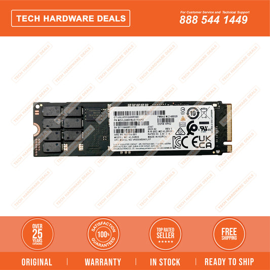 HPE 480GB NVMe RI M.2 PM9A3 SSD