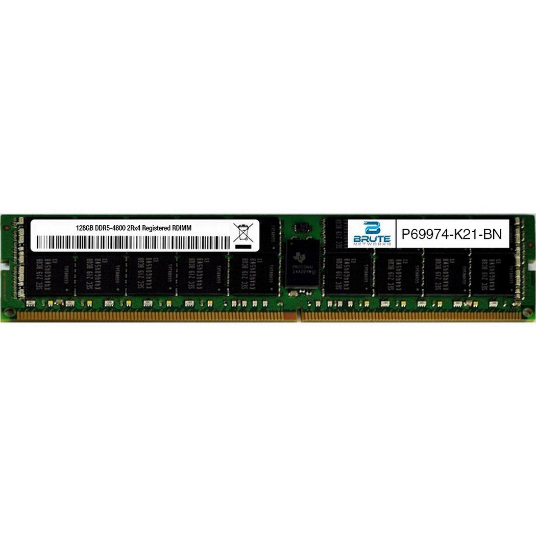 Kit de mémoire intelligente HPE 128 Go 2Rx4 DDR5-4800 (P69974-K21)