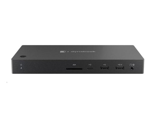 The Dynabook PA5356U-1PRP USB-C Dock offers seamless device connectivity in a compact, reliable design. Backed by a 1-year standard limited warranty, this docking station is ideal for professional workspaces requiring expanded peripheral access and streamlined power through a single USB-C connection.
