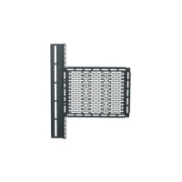Prise murale Chief Small Black avec Surgex 1 prise, PAC525FBP2