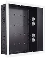 CHIEF PAC526FWP4 In-Wall Storage Box with SurgeX, White