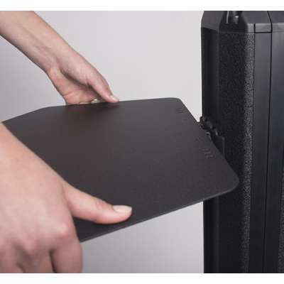 Étagère pour accessoires Chief PAC910 PRSU, noire, capacité de 25 lb