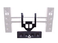 The CHIEF PACCC2 Channelspeaker Adapter is a reliable mounting solution for integrating audio with large-format displays. Designed specifically for 46 to 65-inch displays, this black TAA-compliant adapter enables seamless speaker installation, making it ideal for professional AV setups. Crafted in the United States, it combines functional design with dependable build quality.