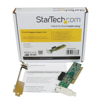 Carte adaptateur StarTech PCI vers PCI Express - PCI1PEX1