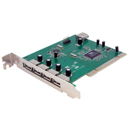 StarTech 7-Port PCI USB 2.0 Card Adapter (PCIUSB7)