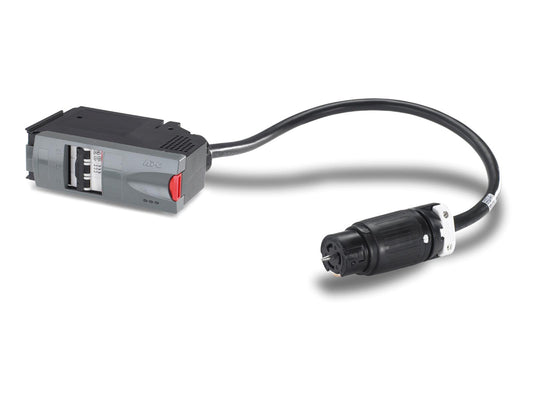 APC IT Power Distribution Module 3 Pole 4 Wire 50A CS50 380cm. This plug-in automatic circuit breaker ensures reliable 208V power distribution for IT infrastructure, with rugged three-phase input and built-in protection. Compatible with a wide array of APC systems, it's designed for scalable power management in critical environments.