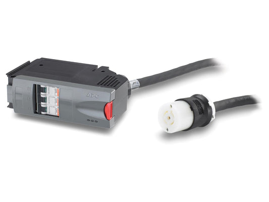The APC IT Power Distribution Module 3 Pole provides efficient rack-level power distribution with a NEMA L21-20 output, ensuring reliable 3-phase 20A delivery. Featuring a 980cm reach and 208V input, this RoHS-compliant device meets TAA regulations and includes a 1-year service warranty. Its black enclosure and compact dimensions make it ideal for enterprise and industrial data centers.
