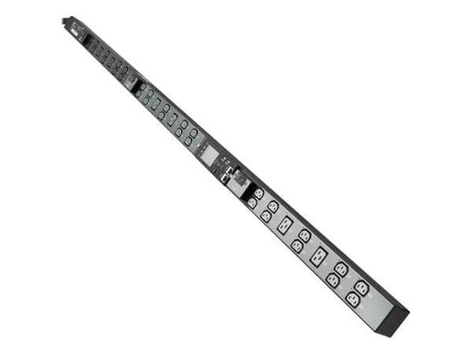 Eaton 12.6kW 200-240V 3-Phase IsoBreaker Managed PDU Gigabit 36 Outlets IEC-309 60A Blue 3P+E Input LCD 10 ft. 3 m Cord 0U 70 in. 1.8 m Height TAA