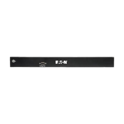 Eaton 3.7kW Single-Phase 208/230V Switched PDU - LX Platform, 8 C13 Outlets, C20 Input with L6-20P Adapter, 2.4m Cord, 1U Rack-mount, TAA