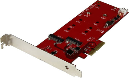 STARTECH PCIe 2x M.2 SATA SSD Controller Card (PEX2M2)