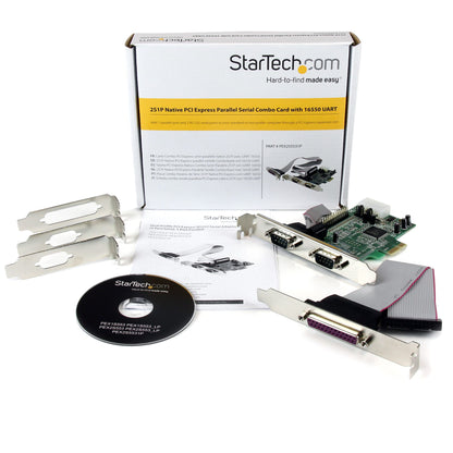 STARTECH 2S1P PCIe Parallel Serial Combo Card - PEX2S5531P