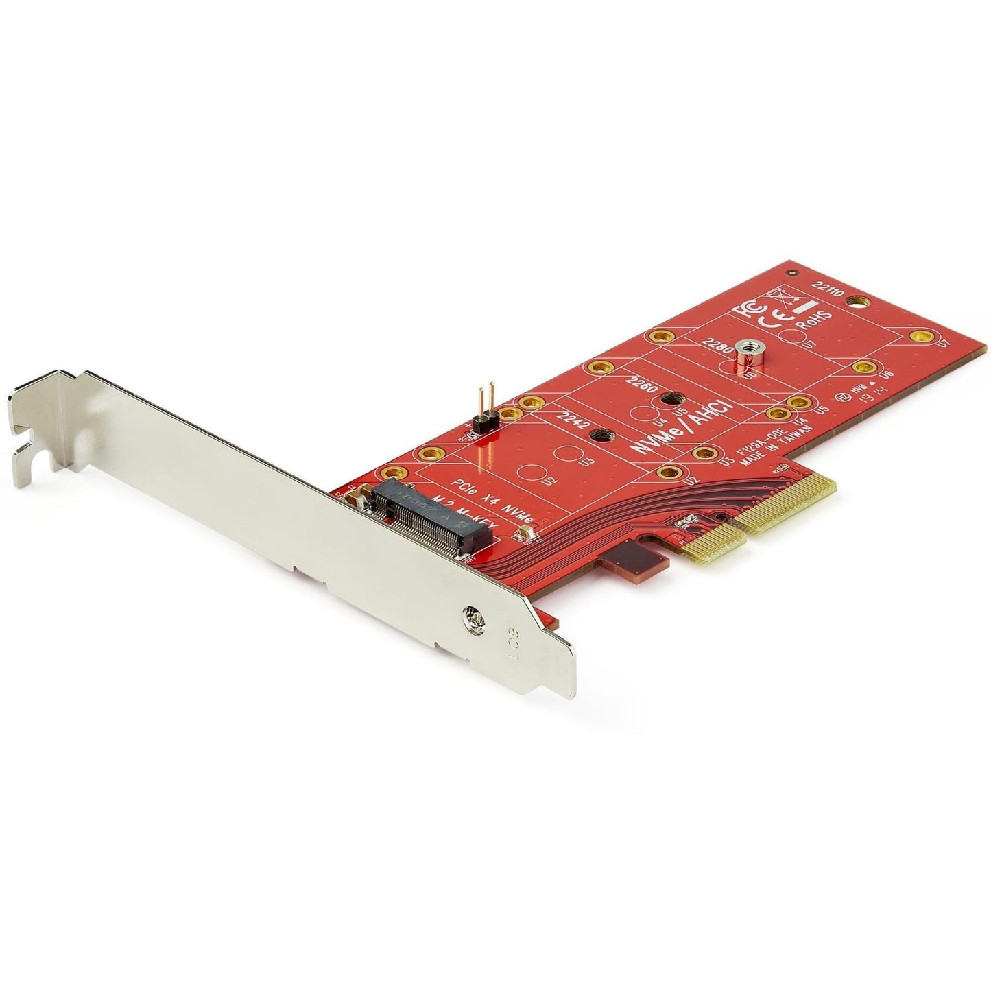 StarTech PEX4M2E1 PCIe 3.0 x4 to M.2 NVMe/AHCI SSD Adapter Card