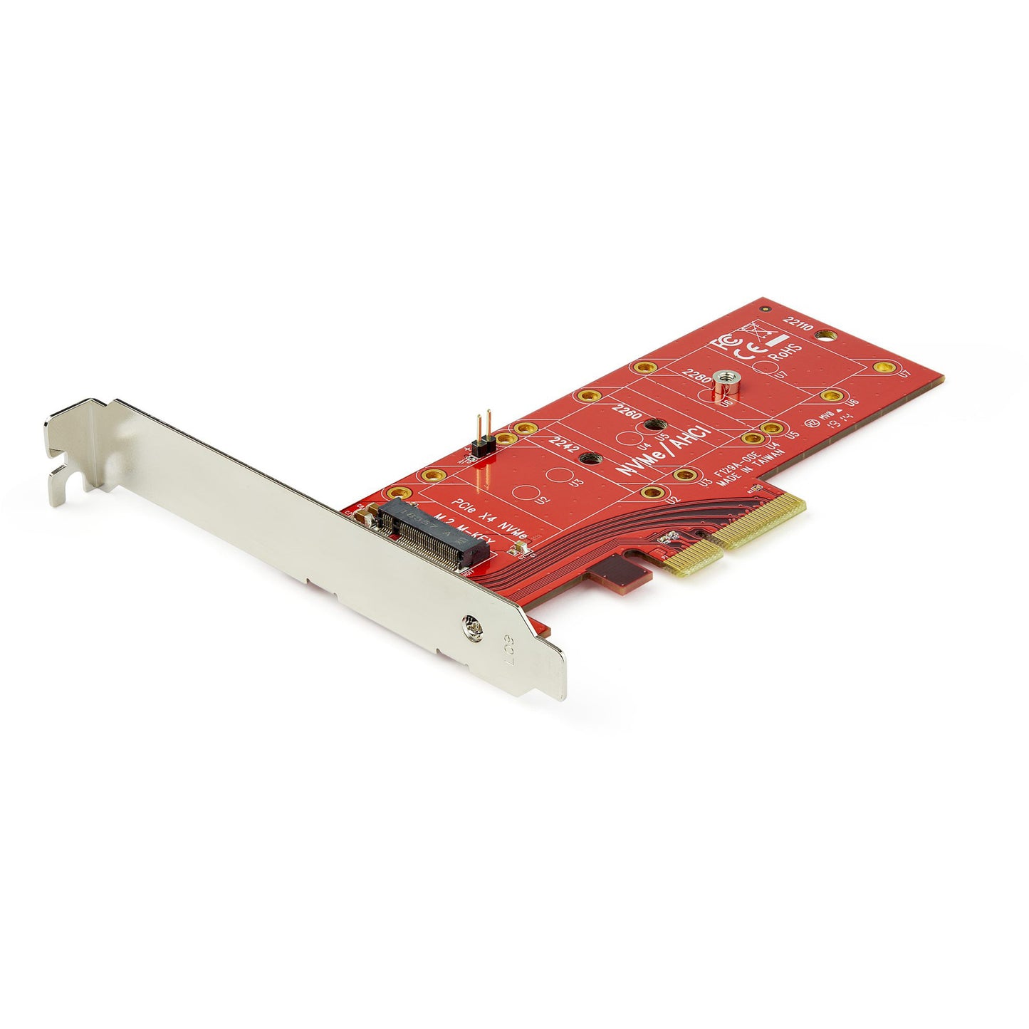 StarTech PEX4M2E1 PCIe 3.0 x4 to M.2 NVMe/AHCI SSD Adapter Card