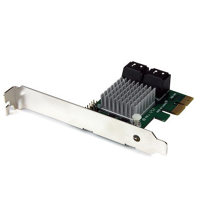 StarTech 4-Port PCIe SATA III RAID Controller Card (PEXSAT34RH)