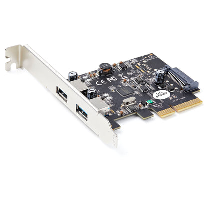 Carte PCIe USB-C/A StarTech 10 Gbit/s - Adaptateur USB 3.1 Gen 2