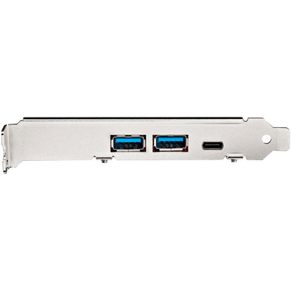 Carte PCIe StarTech 4 ports USB 3.1 Gen 2, 2 ports USB-C, 2 ports USB-A, 10 Gbit/s