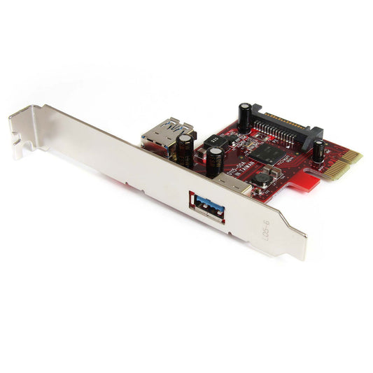 Carte StarTech PCIe USB 3.0 à 2 ports (1 interne, 1 externe) - PEXUSB3S11
