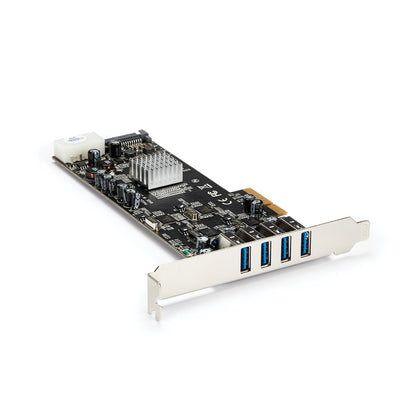 Carte adaptateur StarTech PCIe USB 3.0 2 ports avec prise en charge UASP