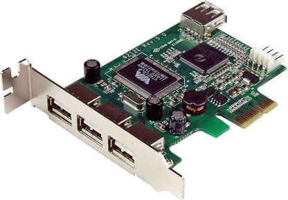 StarTech 4-Port Low Profile PCIe USB 2.0 Expansion Card