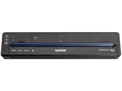 The Brother PocketJet 8 (PJ862) is an ultra-compact 8.5-inch thermal printer featuring USB-C and wireless connectivity, engineered for mobile professionals who demand reliable performance. Supporting a 200dpi resolution, this printer ensures high-quality monochrome output in a lightweight, portable design. Note: DC power, battery, and printing materials are required separately.