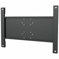 Peerless PLP-V100 Flat Panel Adapter Plate, Steel, Black, 50lb Capacity