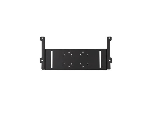 Adaptor Plate - Black - All Peerless-AV PLP dedicated adaptor plates are provided with security hardware for effective theft deterrence. Designed for compatibility with Peerless-AV display mounts, this VESA 600x200 plate supports up to 150lb and ensures secure display integration in professional environments.