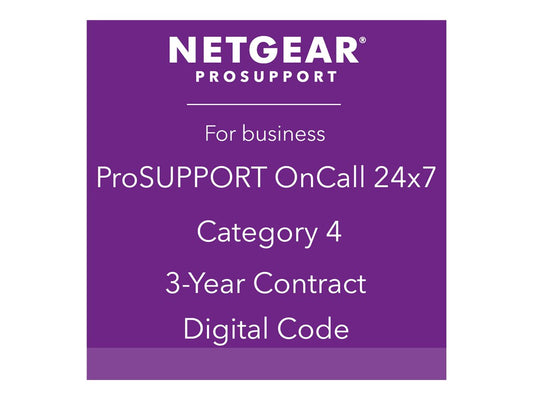 NETGEAR Insight ProSupport Catégorie 4 – Garantie 1 an