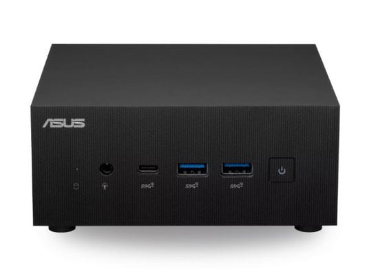The ASUS ExpertCenter PN52 is a compact and high-performance mini PC powered by the AMD Ryzen 5 5600H processor. It features 16GB DDR4 memory, a 256GB SSD, and runs Windows 11 Professional. Designed for both productivity and space efficiency, it supports Wi-Fi, Bluetooth, multiple I/O ports, and advanced noise canceling technology, making it ideal for modern work environments.