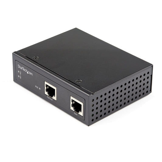 Injecteur industriel Gigabit PoE++ StarTech 90 W, IP30, 802.3bt, montage DIN