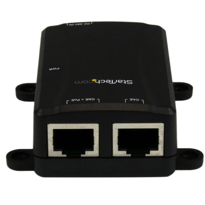 Injecteur PoE+ Gigabit 1 port STARTECH POEINJ1G, montage mural