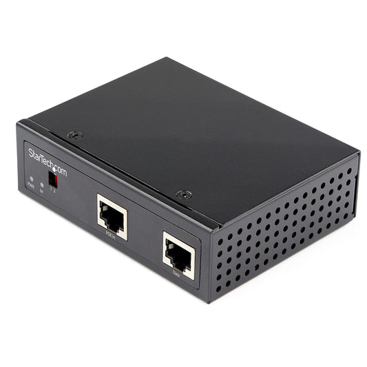 Répartiteur PoE Gigabit industriel StarTech 90 W 48 V IEEE 802.3bt