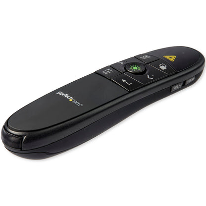 Télécommande de présentation laser verte sans fil StarTech, portée de 27 m