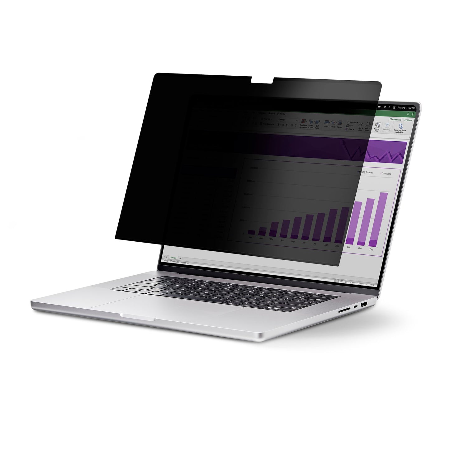 Filtre de confidentialité STARTECH pour MacBook 15 pouces, fixation magnétique