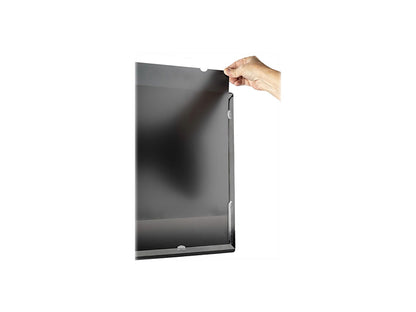 Enhance screen data security with StarTech’s 34-inch ultrawide privacy filter for 21:9 monitors. This privacy screen reduces visibility beyond a +/-30° viewing angle, helps reduce blue light by 30-40%, and provides dual installation options using adhesive strips. Featuring an anti-glare matte or glossy finish, it is ideal for offices, healthcare, or other privacy-sensitive environments.