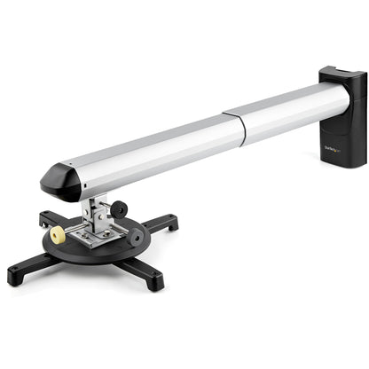 Support mural réglable pour projecteur StarTech, capacité de charge de 15 kg, bras extensible