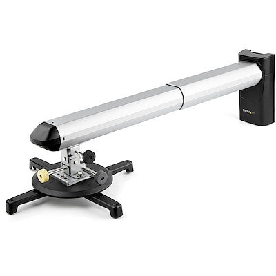 Support mural réglable pour projecteur StarTech, capacité de charge de 15 kg, bras extensible