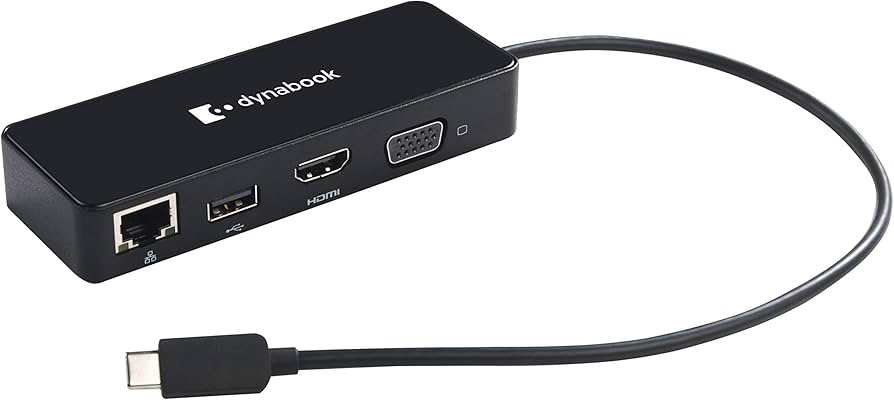 Dynabook Thunderbolt 4 Dock with 15 Ports, USB-C, HDMI, LAN