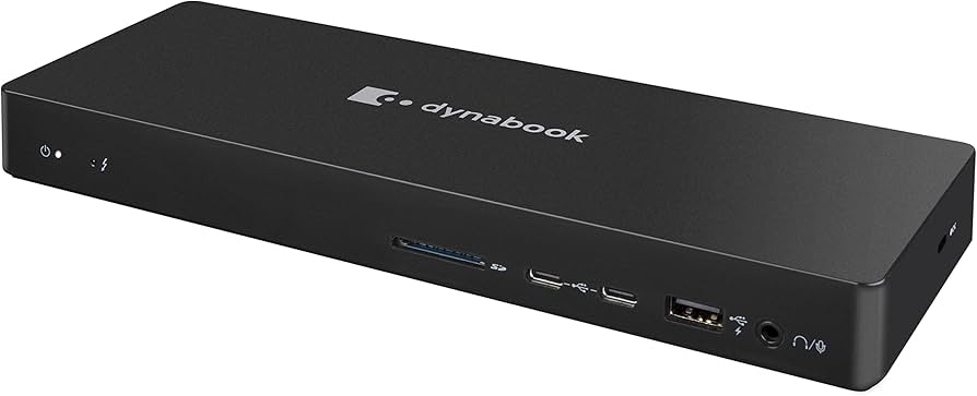 Dynabook USB-C Mini Dock Dual Display with Gigabit LAN and USB 3.2