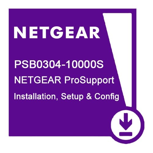 Configuration de l'installation de NETGEAR ProSupport - PSB0304-10000S