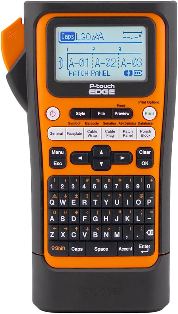 Étiqueteuse industrielle sans fil Brother PT-E310BT avec USB-C et Bluetooth