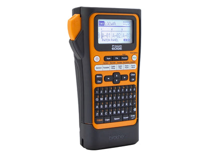 The Brother PT-E310BT is a wireless industrial handheld labeling tool designed for professionals requiring robust label printing on the go. Equipped with Bluetooth 5.0 connectivity, USB-C support, and a Li-ion battery, it delivers reliable labeling performance in demanding environments. This model is packaged with a manual cut/pause cutter and is compatible with Windows, macOS, and Android devices.
