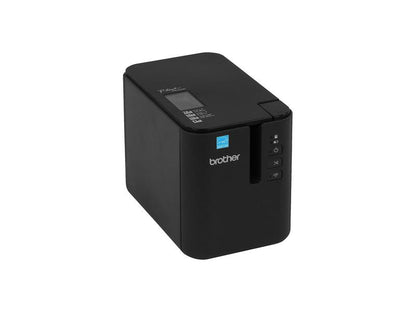 The Brother PT-P900c is a high-resolution desktop laminated label printer designed for professional environments where robust, versatile labeling is a must. It features dual cutter functionality, USB and serial connectivity, and supports tape widths up to 36mm. With a compact footprint and ENERGY STAR® compliance, it delivers precise label printing while maximizing workspace efficiency.