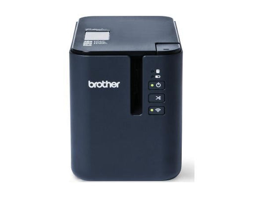 The Brother PT-P900Wc is a powerful wireless desktop laminated label printer designed for high-speed, high-resolution labelling tasks. Featuring a dual automatic cutter, robust connectivity via USB and Wi-Fi, and support for both PC and mobile platforms, it delivers precision and flexibility. With a print resolution up to 360x720 dpi and compatibility with various TZe and HGe tape types, the PT-P900Wc is ideal for industrial, warehousing, and IT asset labeling.