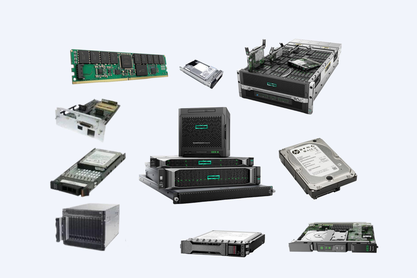 Serveur de console série HP HPE 16 ports WW, montage en rack 1U, Q1P52A