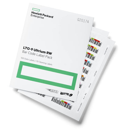 HPE LTO-5 Ultrium RW Bar Code Label Pack