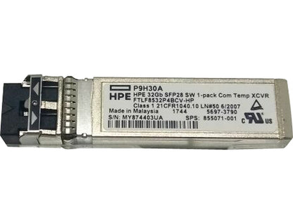 Émetteur-récepteur HPE Fibre Channel LW SFP+ 32 Go reconditionné série C