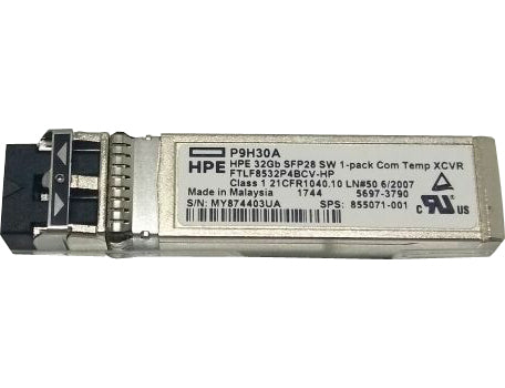 Émetteur-récepteur HPE Fibre Channel LW SFP+ 32 Go reconditionné série C