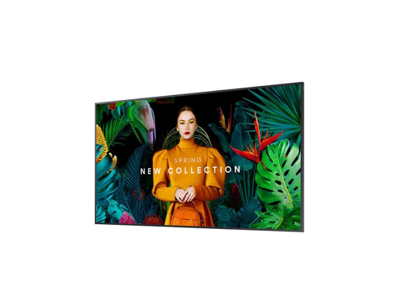 Samsung's QB50C QBC Series is a 50-inch 4K UHD digital signage display built for professional environments. Featuring Crystal UHD resolution, 350 nits brightness, and Samsung’s SMART Signage Platform, it delivers vivid visuals and advanced control for business messaging. With integrated Tizen OS, Wi-Fi, and 16/7 performance rating, it’s optimized for efficient operation and reliable daily use.