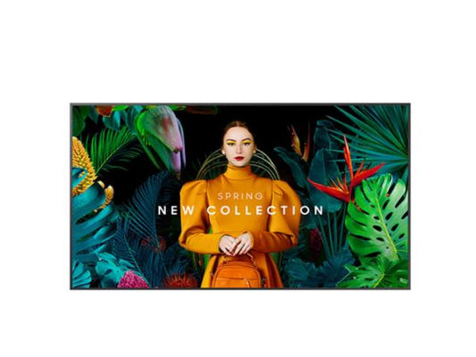 The SAMSUNG QB65C Series is a 65-inch commercial-grade 4K UHD LED display designed for high-impact signage and professional environments. Featuring stunning 3840 x 2160 resolution, 350-nit brightness, and a 4000:1 contrast ratio, it delivers crisp visuals and vibrant colors. With robust connectivity and integrated MagicInfo S10, it's engineered for dependable daily performance in retail, corporate, and educational settings.